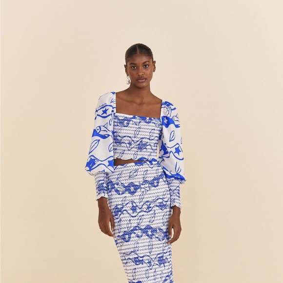 FARM RIO x Alberto Pitta Top - Picture 2 of 6